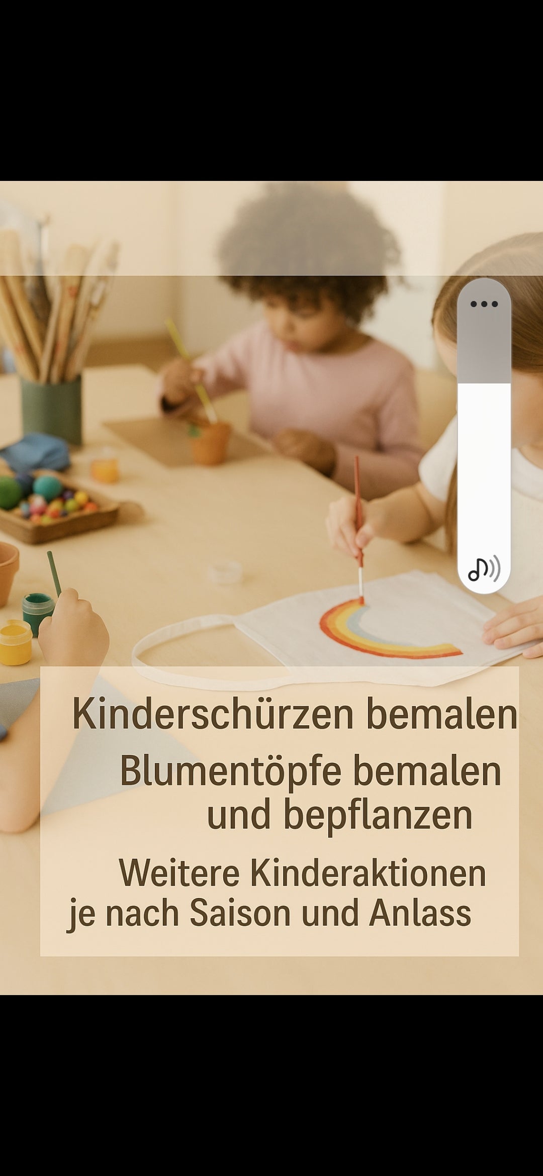 Workshops für Kinder
