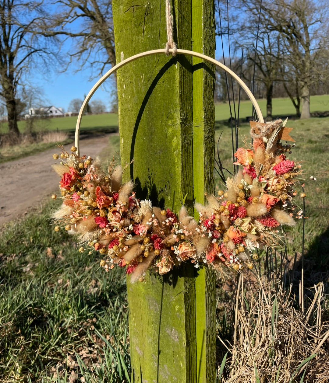 DIY Trockenblumen-Kranz Set – Pauwau kreativ Workshop Edition