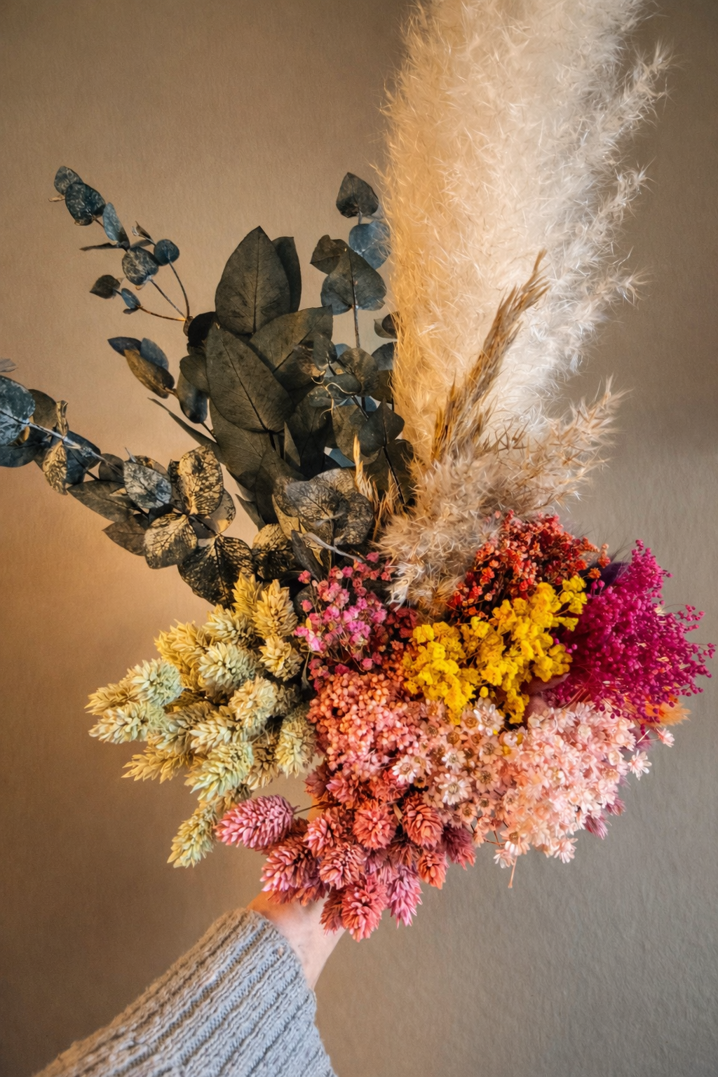 DIY Trockenblumen-Kranz Set – Pauwau kreativ Workshop Edition