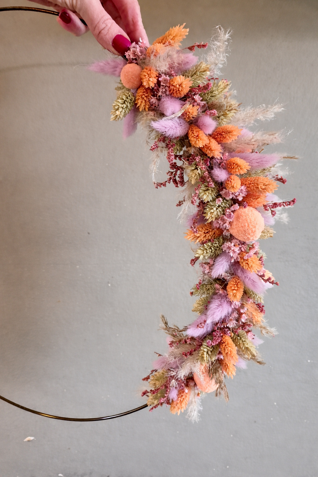 DIY Trockenblumen-Kranz Set – Pauwau kreativ Workshop Edition