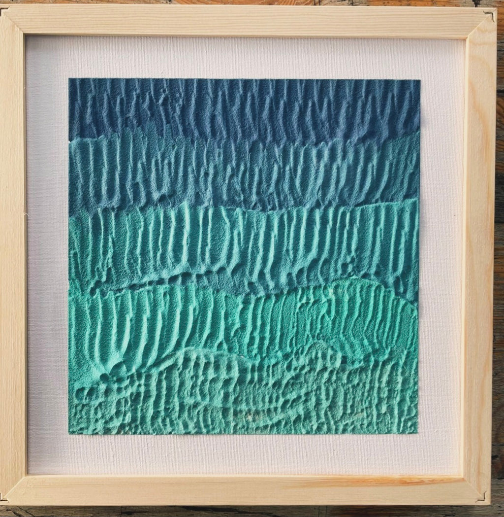 Strukturkunst auf Leinwand | Rosabuntes Lädchen | 25.11.2026