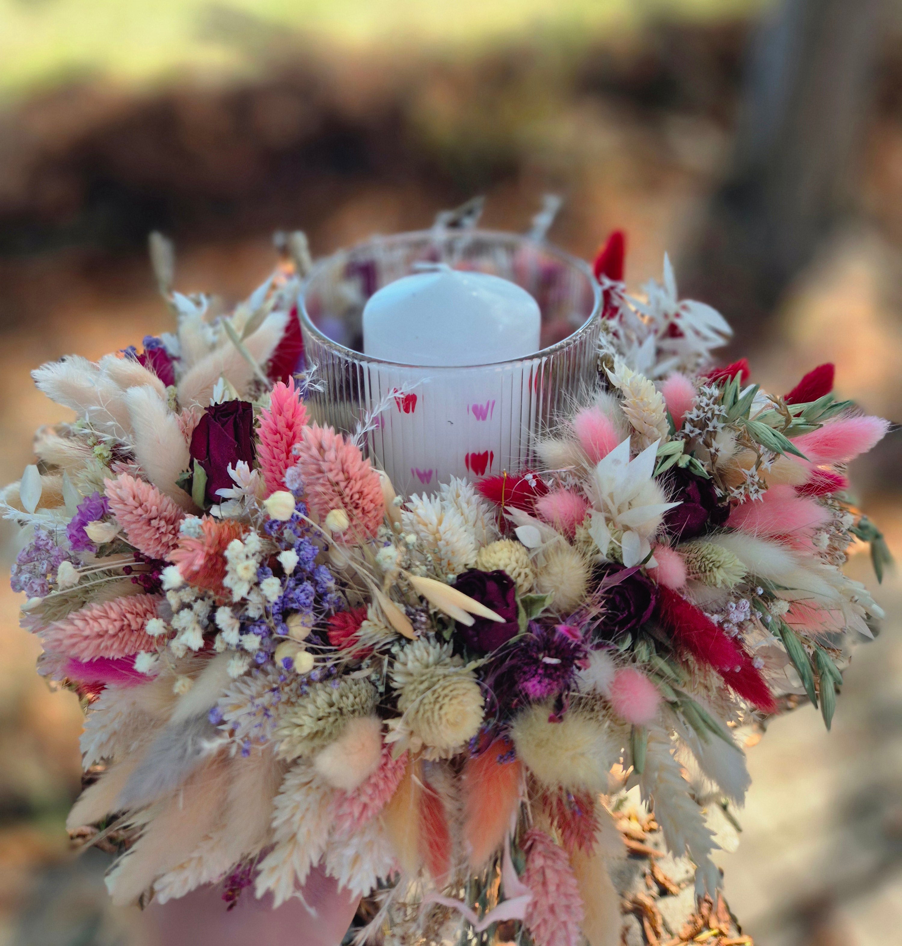Flower Love 🌸 – Trockenblumen-Tischkranz Workshop | Osnabrück